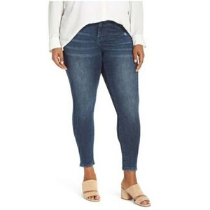 YSJ Jeans Women's Queen Ankle Skinny Plus Size 24W NWT
